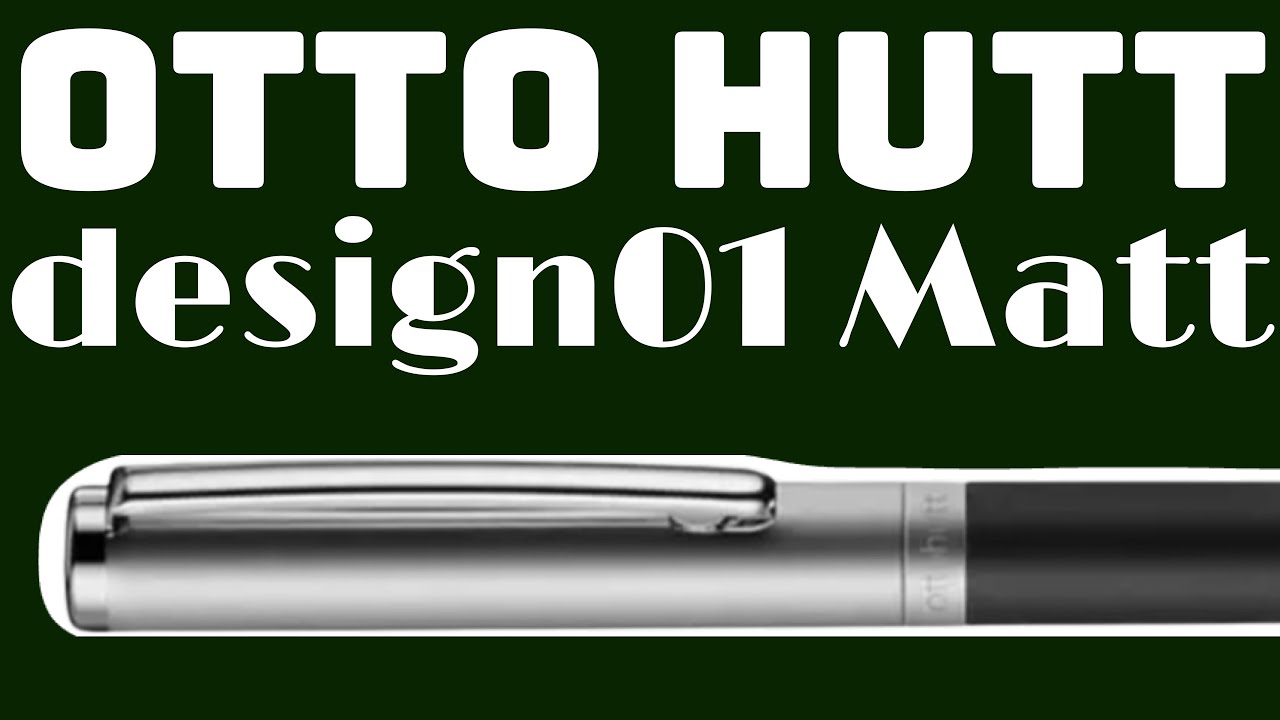 cool and urban Otto Hutt design01 Matt Edition | Samuel Naldi