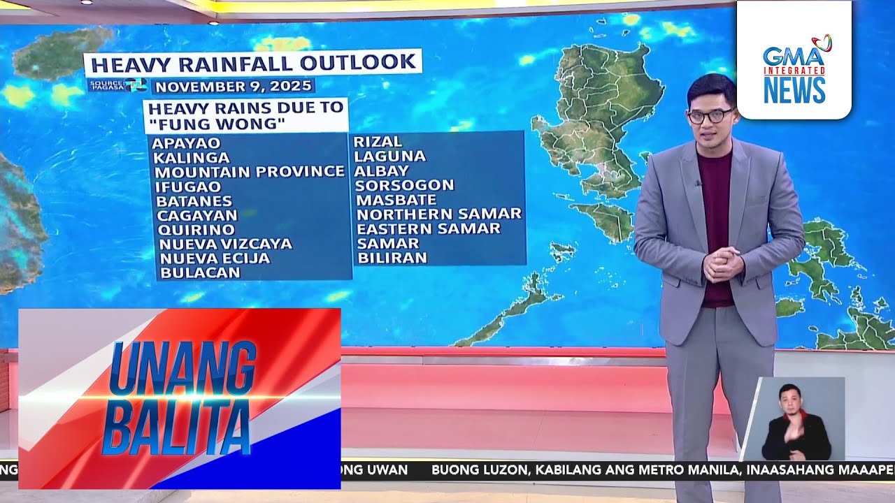Weather update as of 7AM (November 7, 2025) | Unang Balita