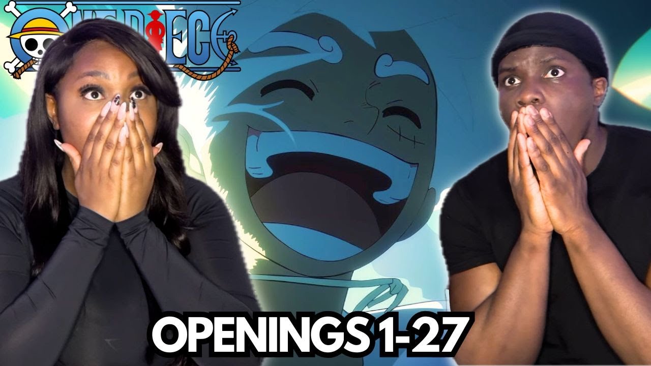 BEST OPENINGS EVER?!! ONE PIECE HATER REACTS TO ONE PIECE OPENING 1-27 REACTION!!! PART 2