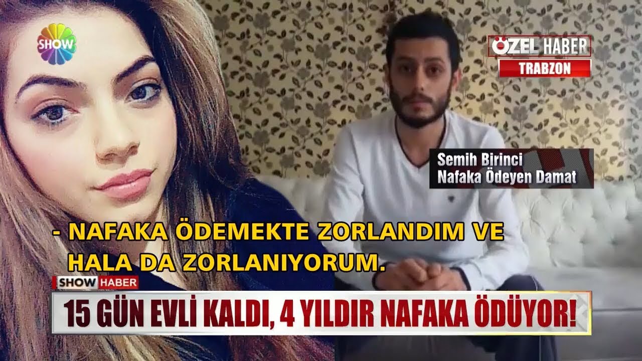 15 gün evli kaldı, 4 yıldır nafaka ödüyor!