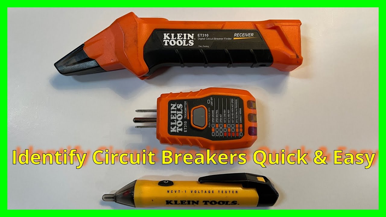 Identify Circuit Breakers and Live Wires Quick and Easy With These Low Cost Tools