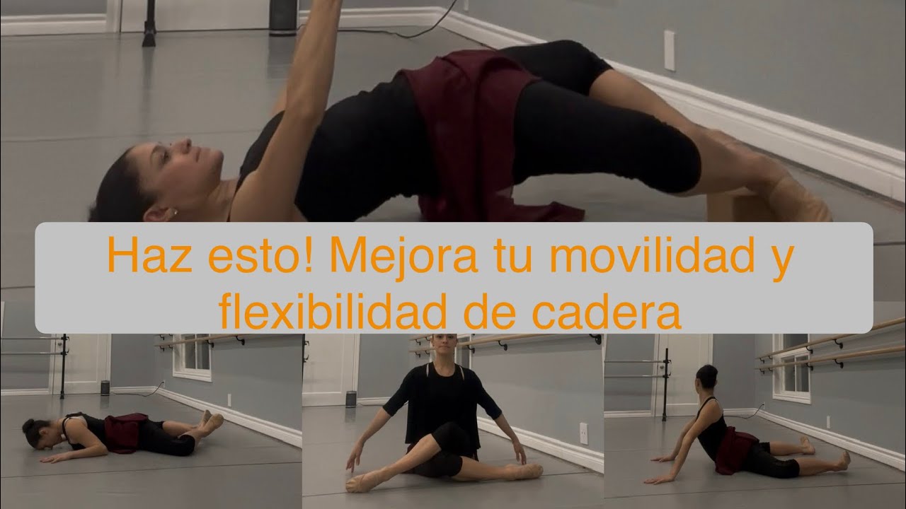 Mejora tu rotación y abertura de cadera con estos ejercicios #entrenamientoballet #flexibilidad