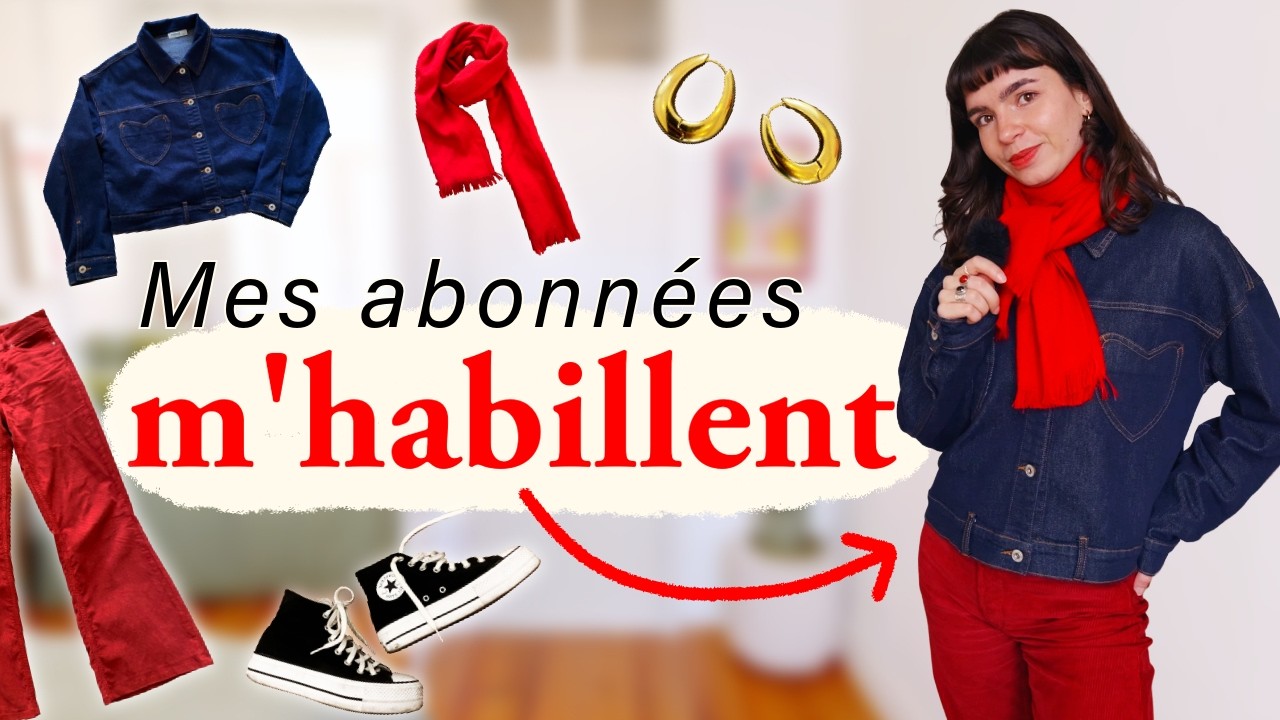 Mes abonnées prennent le contrôle de mon dressing... ❶