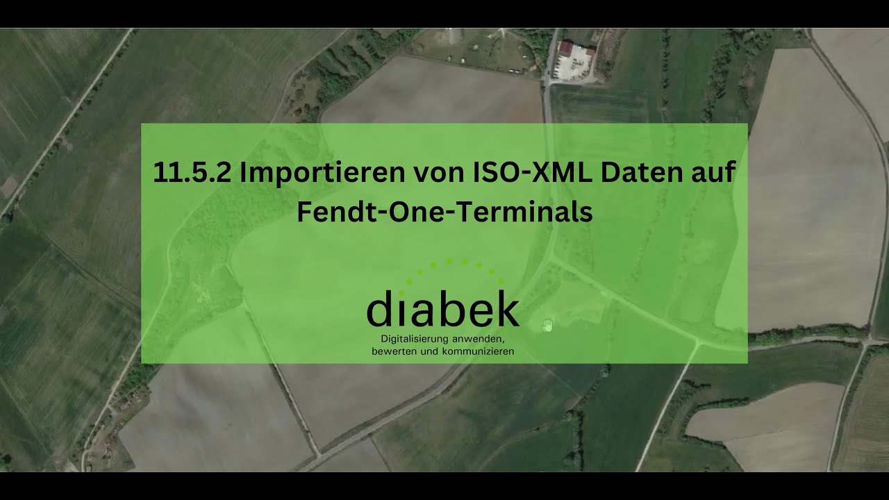 11.5.2 Importieren von ISO-XML Daten auf Fendt-One-Terminals