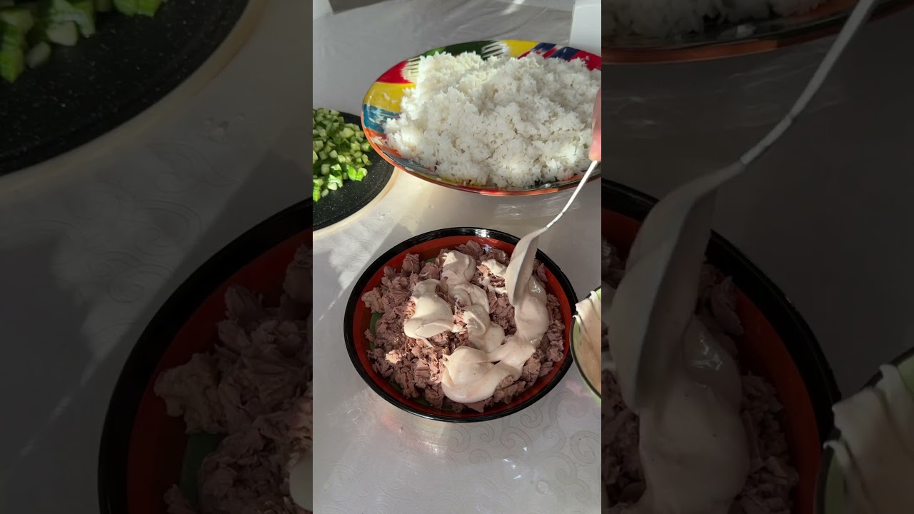 Онигири суши #рецепты #суши #онигири