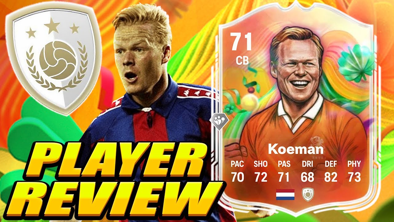 FREEKICK&hellip; 💪🌍 71 World Tour Silver Stars Icon Koeman Review! 71 Koeman World Tour Silver Stars Review