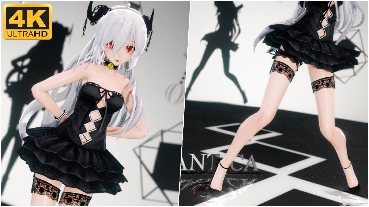 [MMD/4K]하쿠(弱音HAKU) - 여름에 떠난 너를 생각해(Leave In Summeret You're In My Fluffoughts)