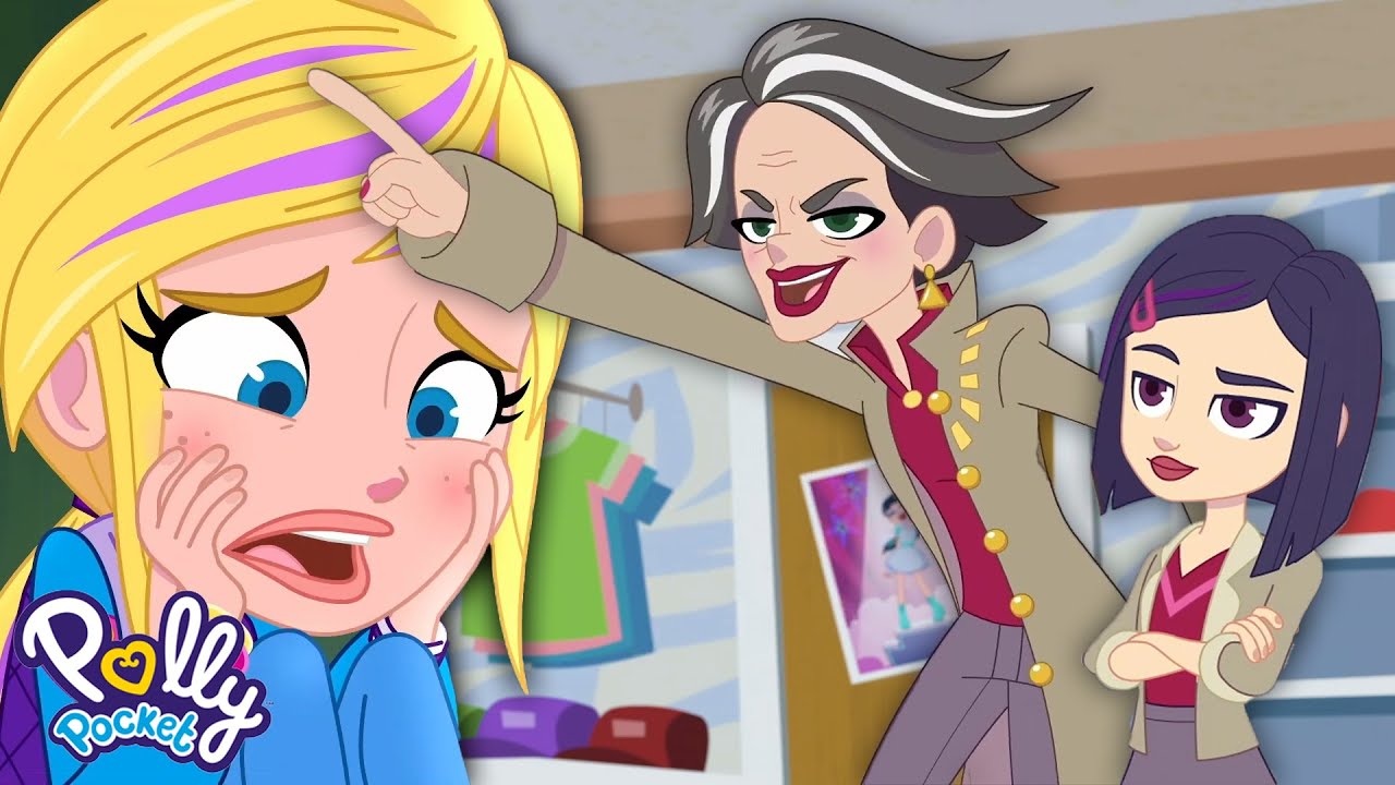 Polly Pocket: Can Polly Save Shani's School Project? (SS1 EP17 - Full Episode)Back to School Special