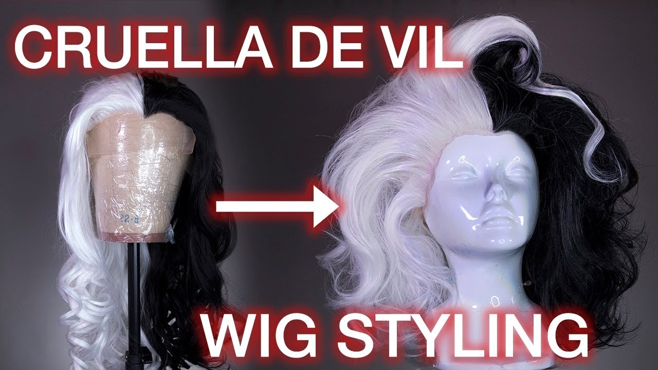 How To Cut & Style Cruella De Vil Hair