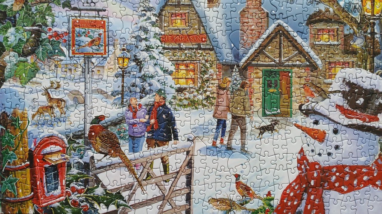 Snowman's View - 500 Teile