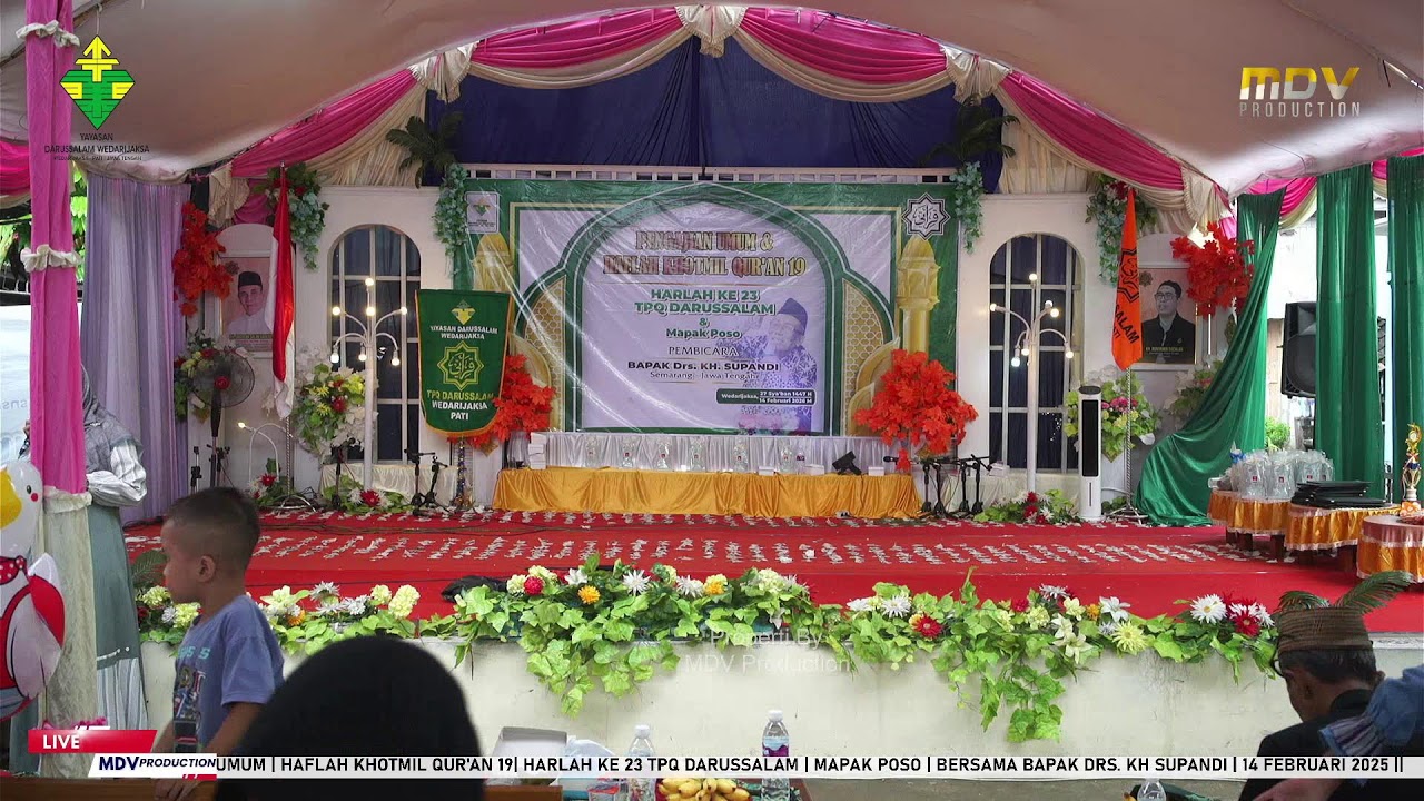 || PENGAJIAN UMUM | HAFLAH KHOTMIL QUR'AN 19 |TPQ DARUSSALAM WEDARIJAKSA | PATI ||