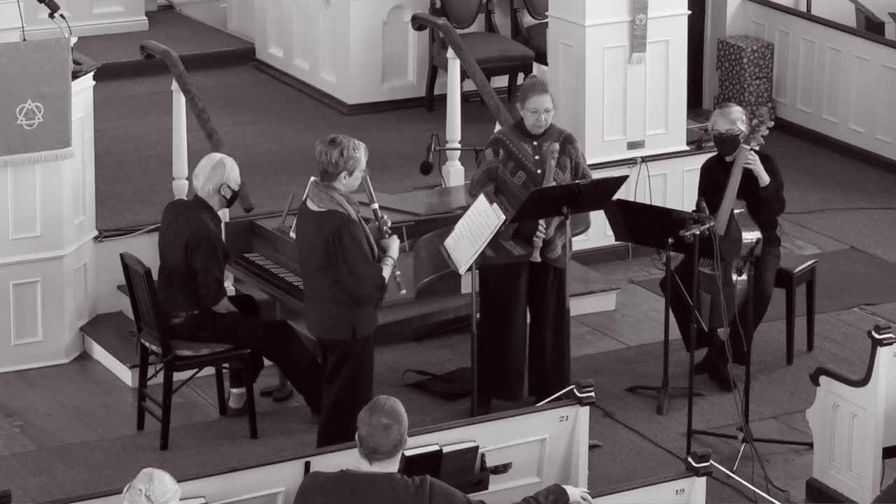 CAMEO BAROQUE - Trio Sonata in E Minor Op  13 No  5 by Jean Baptiste Quentin - Lebanon NH 1/15/2022