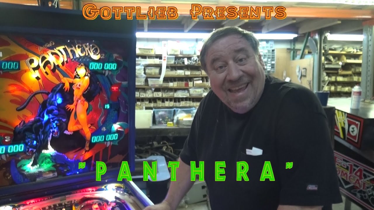 #747 Gottlieb PANTHERA Pinball Machine shipping to BELGIUM!  TNT Amusements