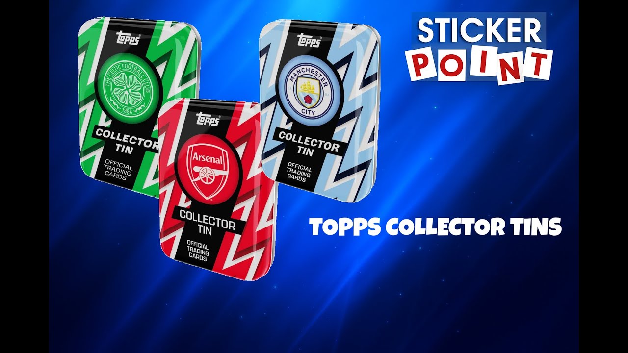 ⚽🔥Wir Öffnen die NEUEN Topps Collector Tins (Arsenal, City, Celtic)
