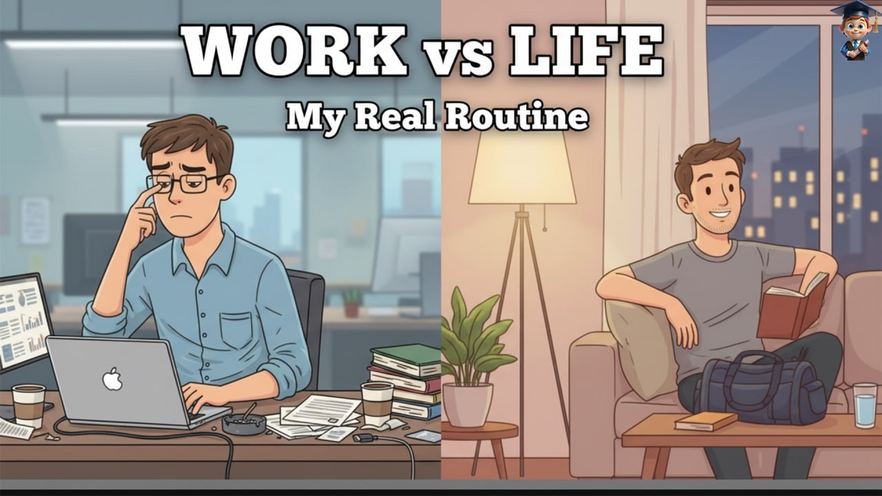 My Daily Work-Life Balance Routine (Real & Realistic)
