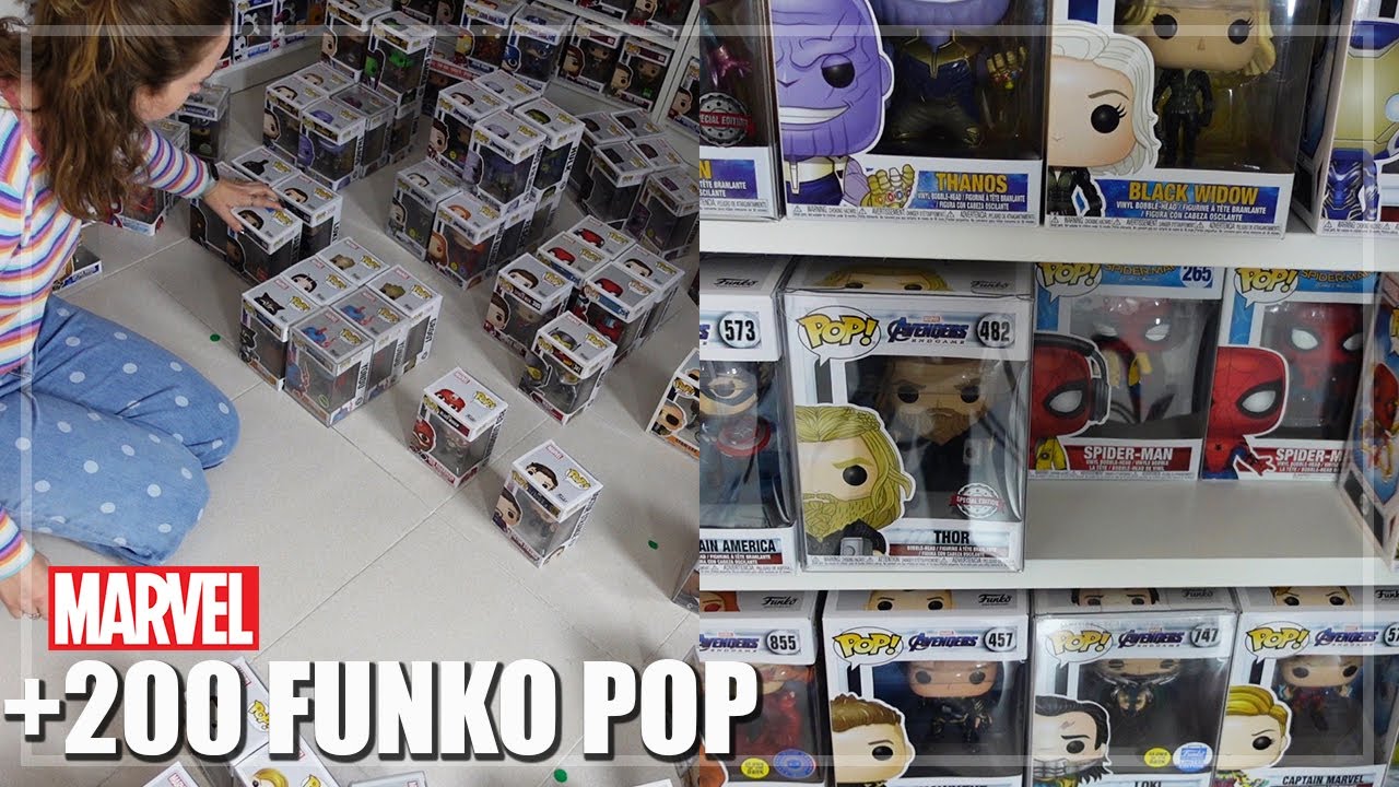 COLOCAMOS NUESTRA COLECCIÓN COMPLETA de FUNKO POP de MARVEL!