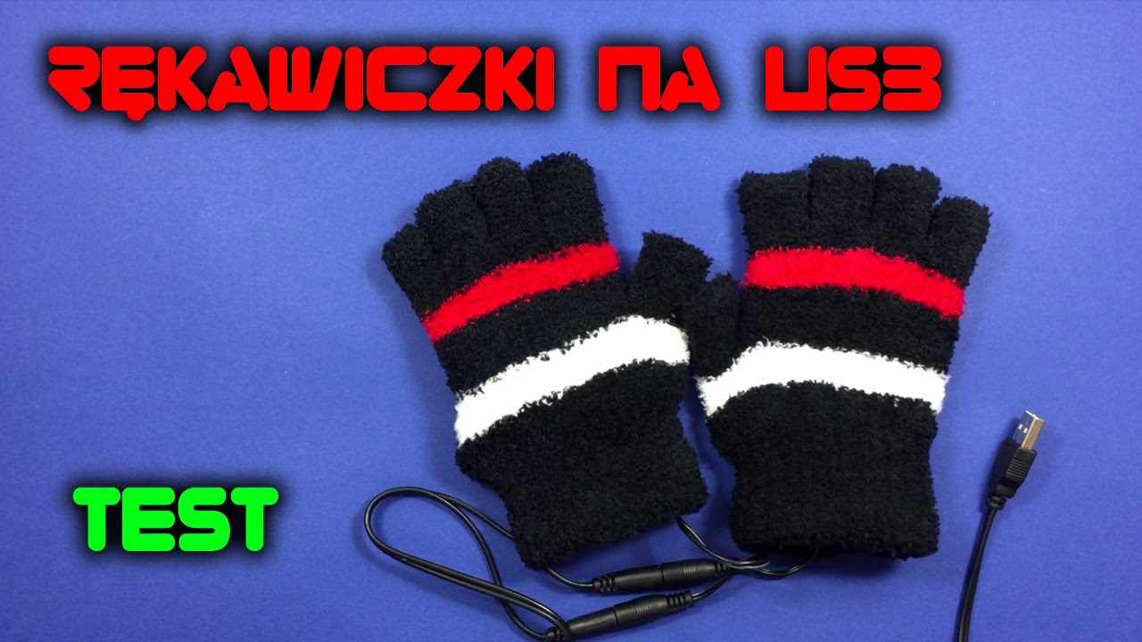 LabFun - Rękawiczki na USB - TEST