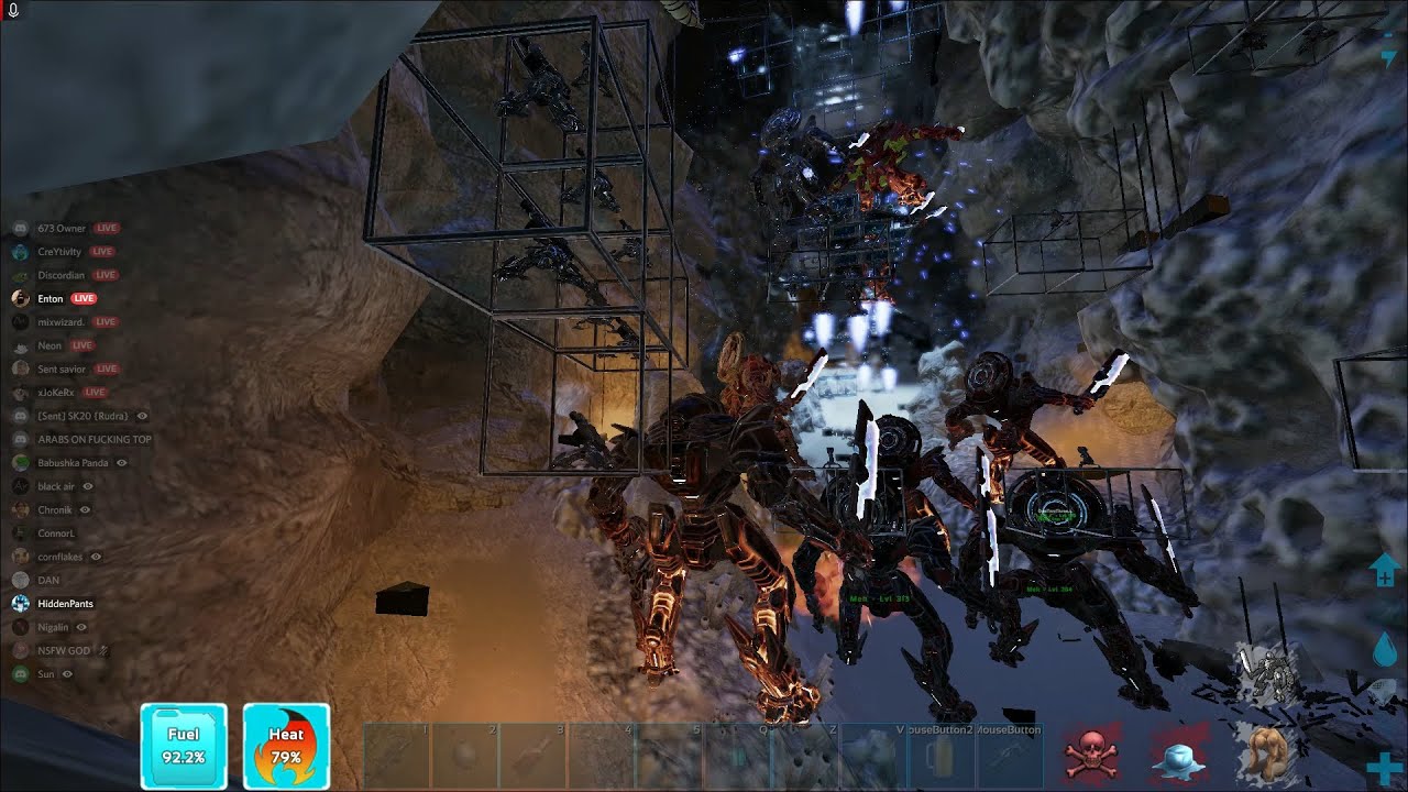 MEK Rushing MEGATRIBES In ARK!