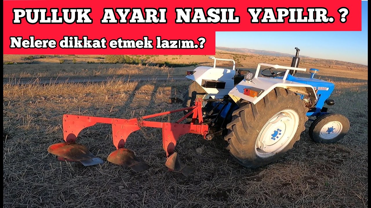 PULLUK AYARI NASIL YAPILIR.? &Ccedil;OK KOLAY..!#pullukayarınasılyapılır #trakt&ouml;rvideoları