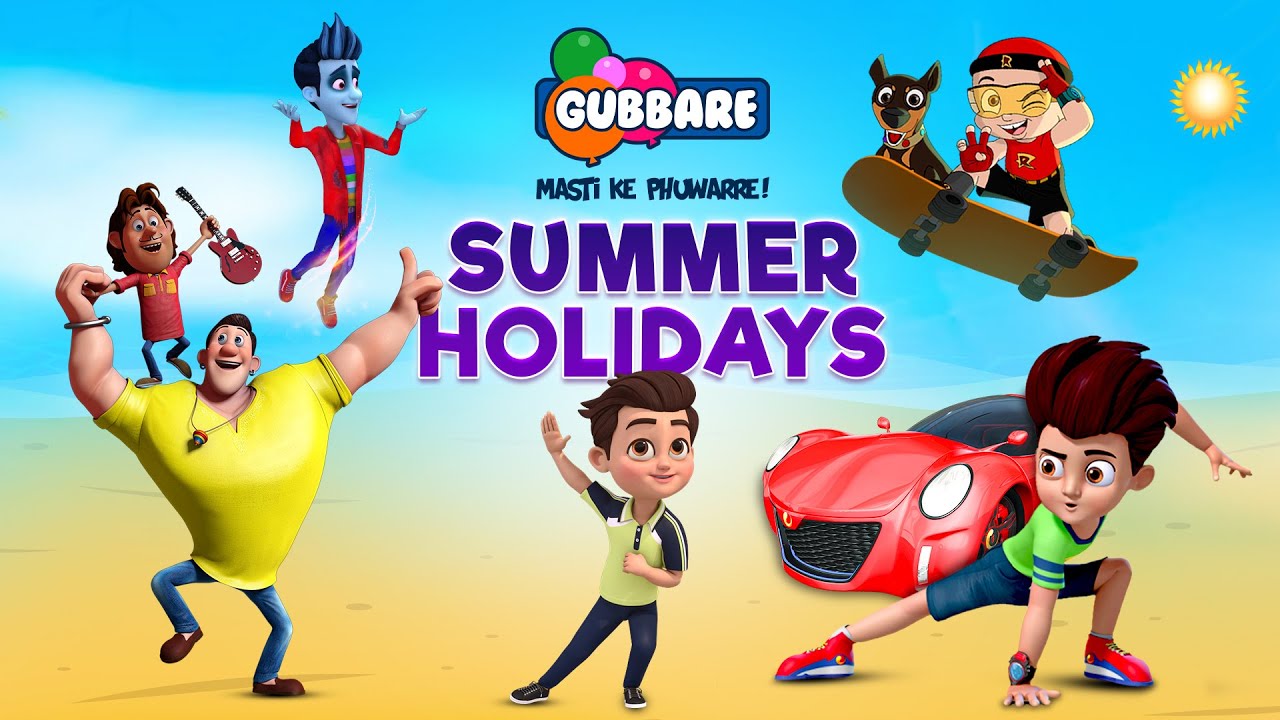 Gubbare Summer Holiday | Everyday Fun Day | Mighty Raju | Roro Aur Hero - Bhoot Mast Zabardast