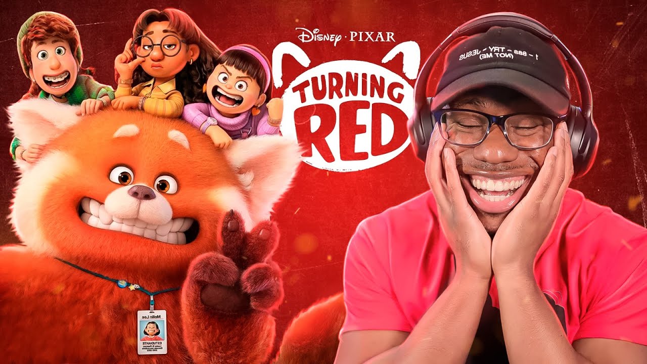 Я впервые посмотрела мультфильм студии Disney Pixar «Покраснение», и это было очень необычно!