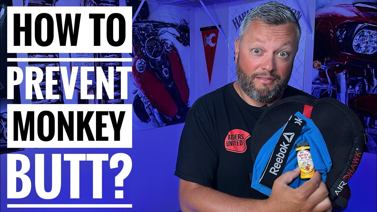 How To Prevent Monkey Butt While Riding Motorcycle #JustRideThatThing