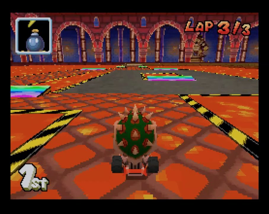 Mario Kart DS: GBA Bowser Castle 2 [1080 HD]