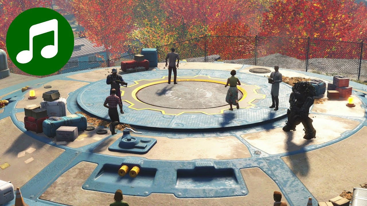 FALLOUT 4 Ambient Music & Ambience 🎵 Vault 111 (Fallout 4 OST | Ambient Soundtrack | Inon Zur)