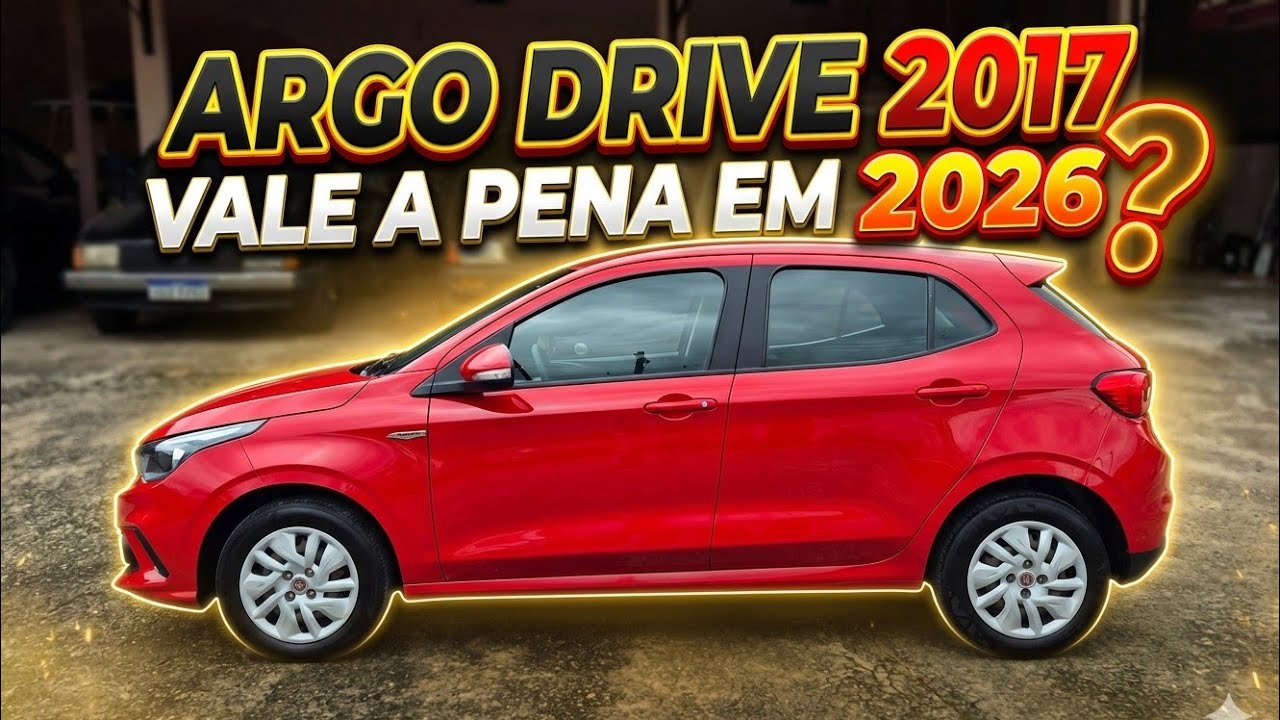 FIAT ARGO DEIVE 2018 EM DETALHES 