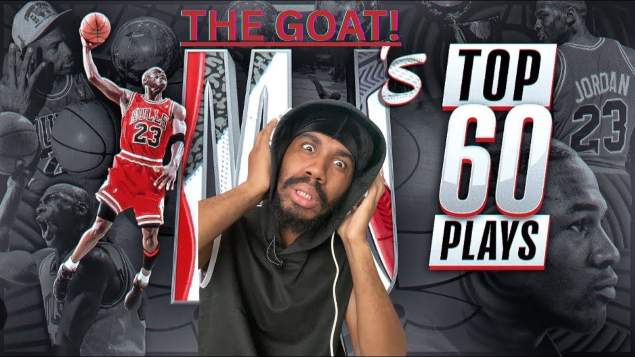 Jordan Is The Goat! Michael Jordan Top 60 Career Plays Reaction