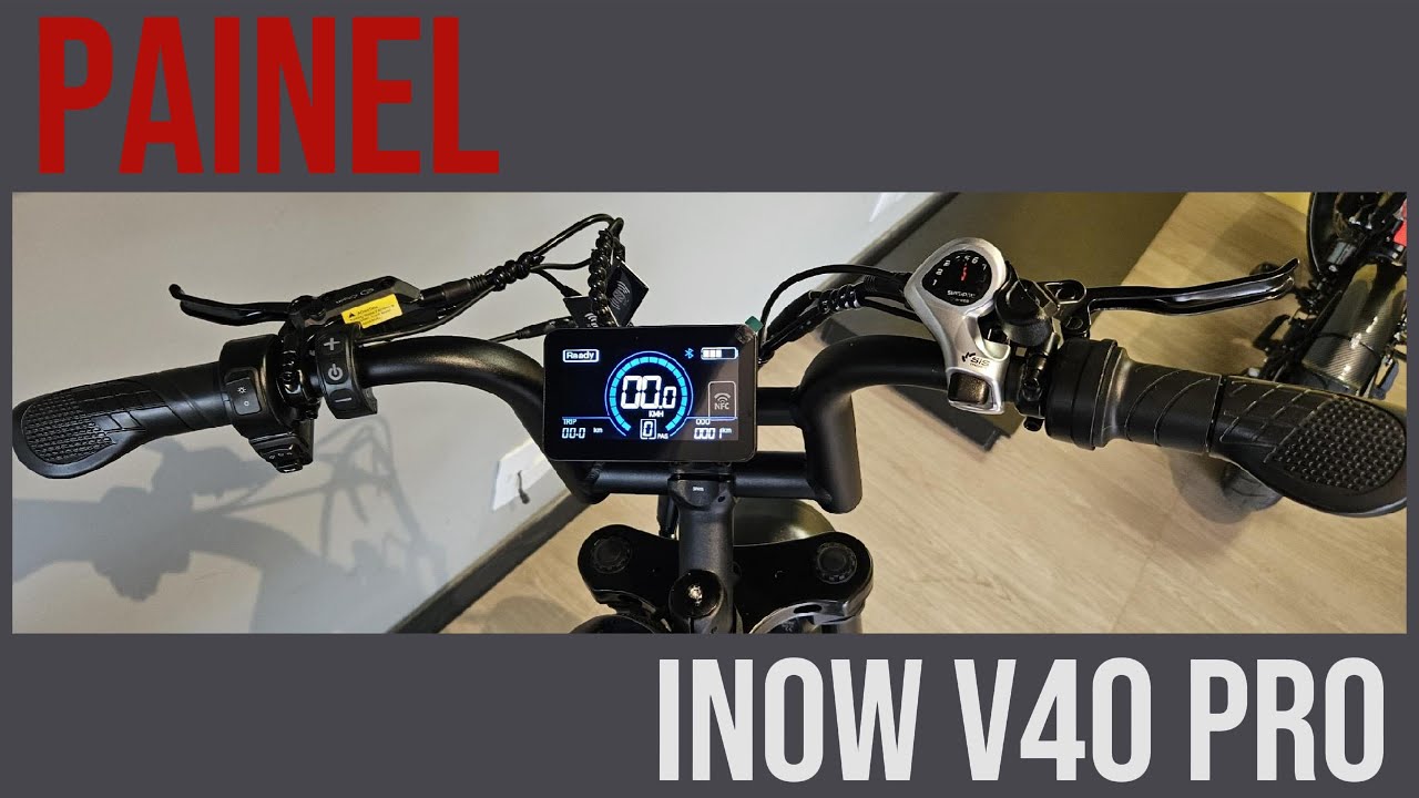 Inow V40 PRO 2026 - Configura&ccedil;&otilde;es do PAINEL | DESBLOQUEIO do limite de velocidade