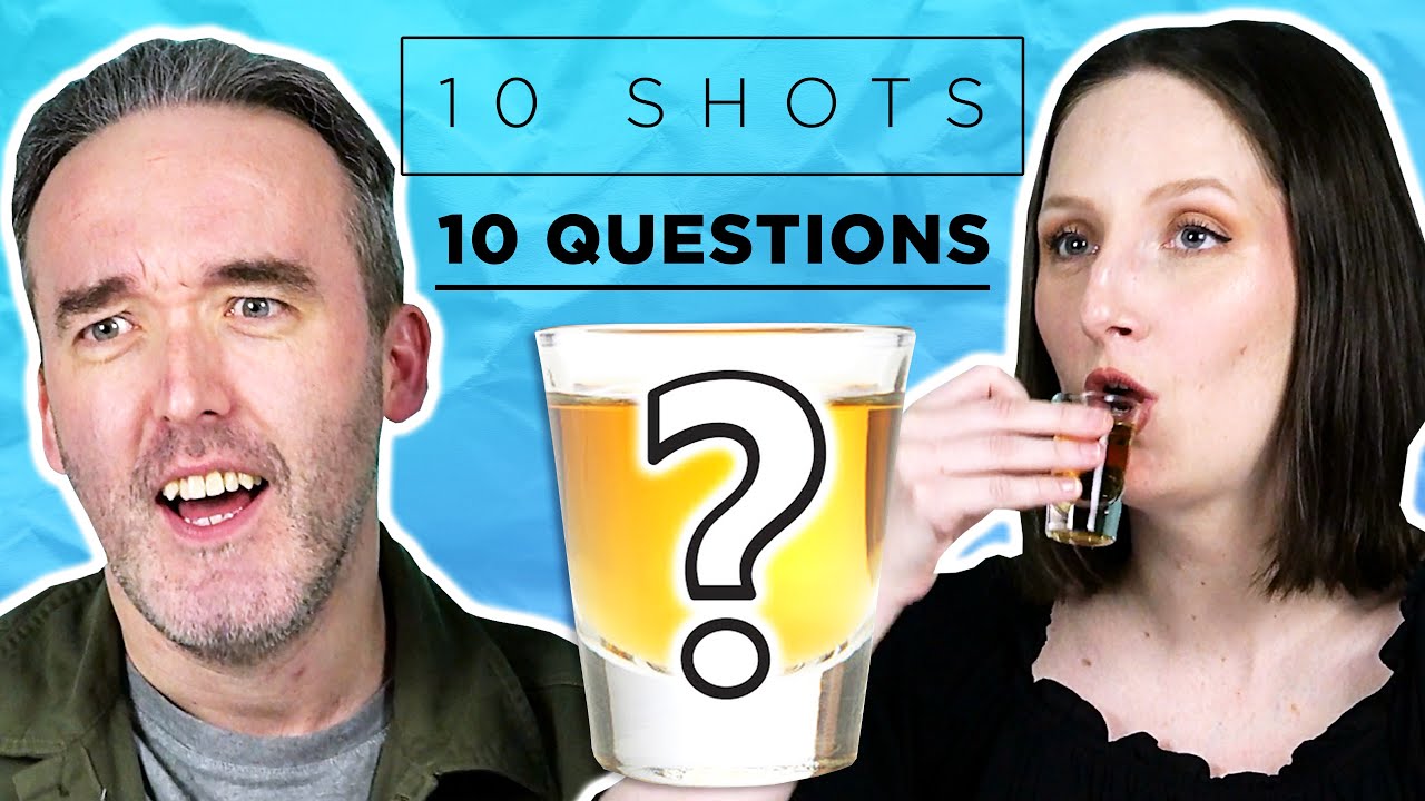 Irish People Try 10 Shots, 10 Questions: Dermot & Gráinne