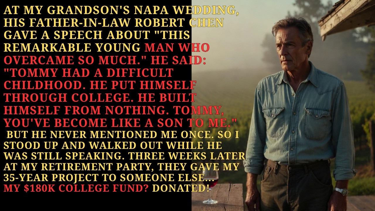 My Son In Law Wanted My Vineyard For His Wedding Business, So I Prepared A 