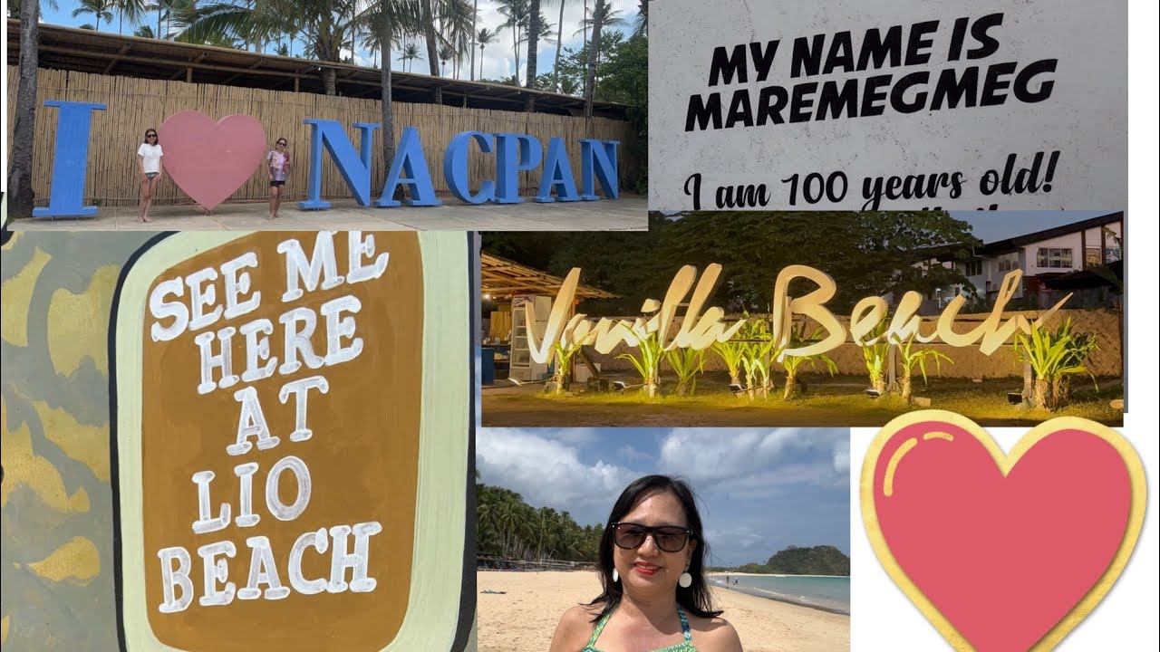 Where to in EL NIDO? NACPAN Beach, LIO Beach & Maremegmeg / Vanilla Beach! White Sand Public Beaches
