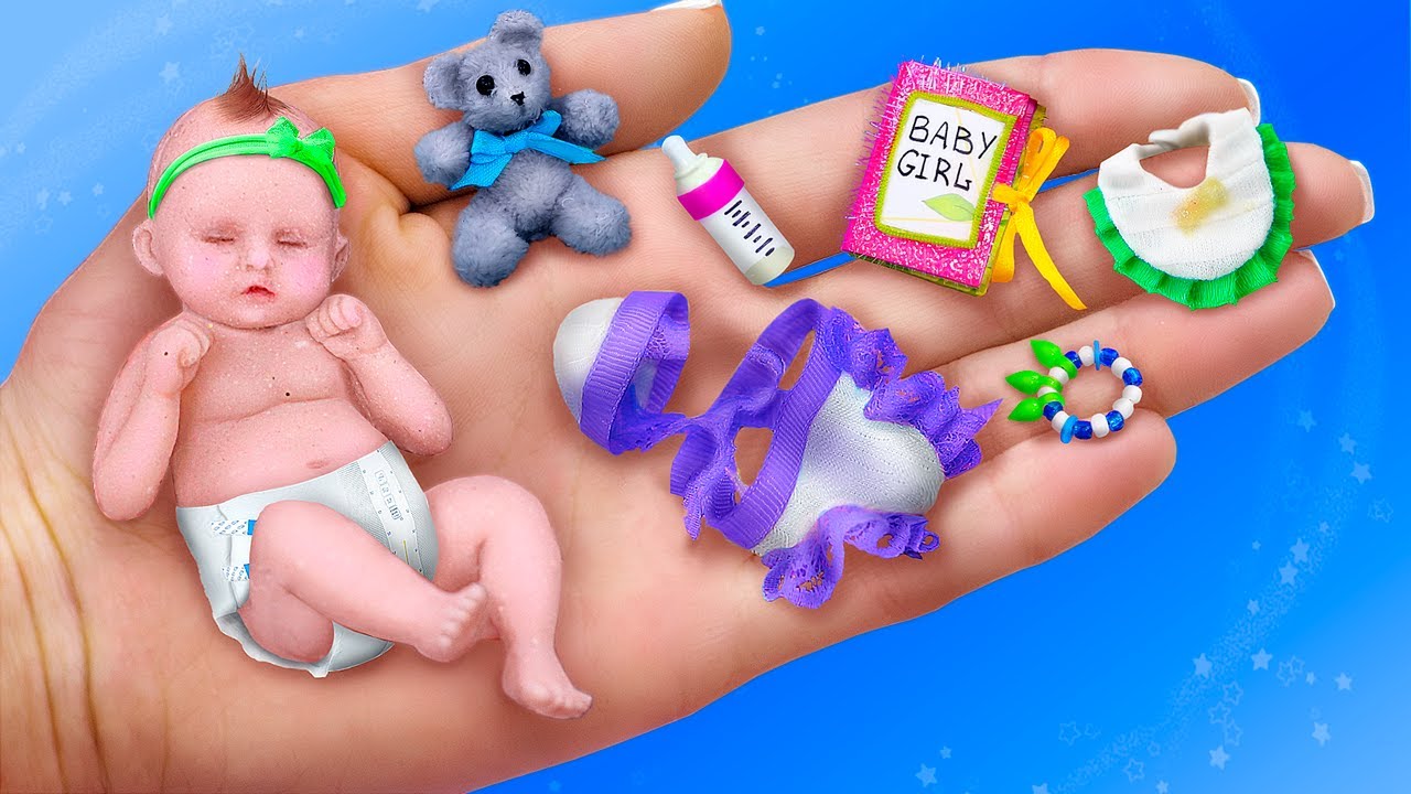 KY Tarzı 11 Barbıe Bebek Taktikleri / Minyatür Bebek, Beşik ve Daha Fazlası!