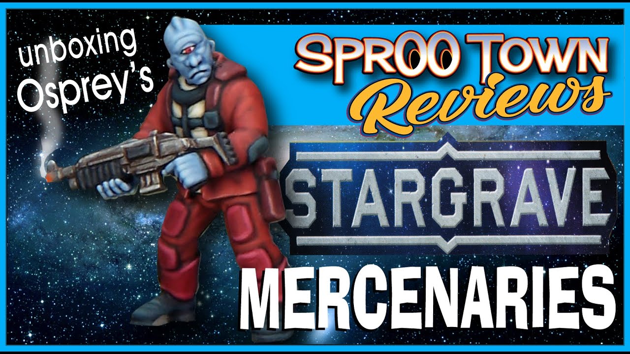 Stargrave MERCENARIES Unboxing Osprey