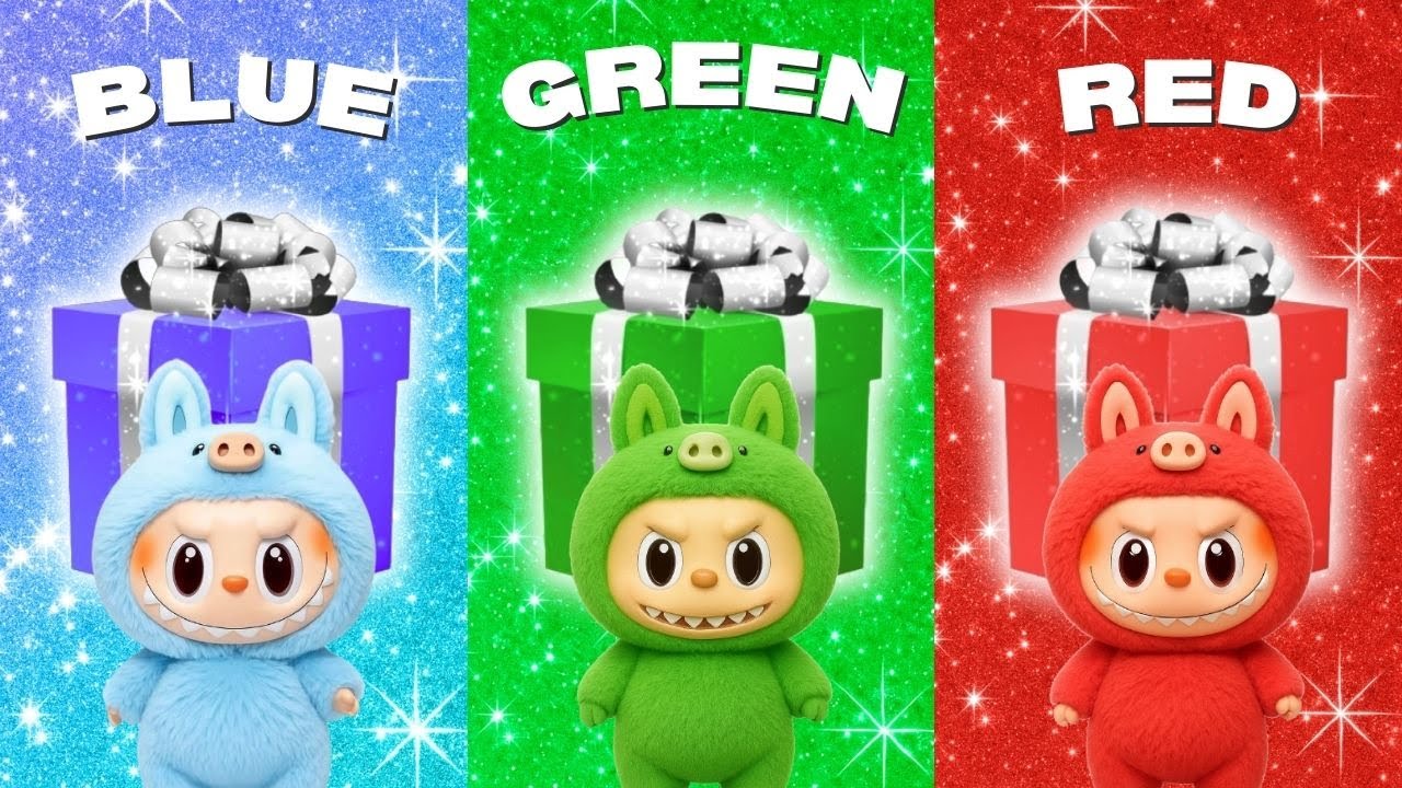 Choose Your Gift: Green 💚 or Red ❤️ or Blue 💙