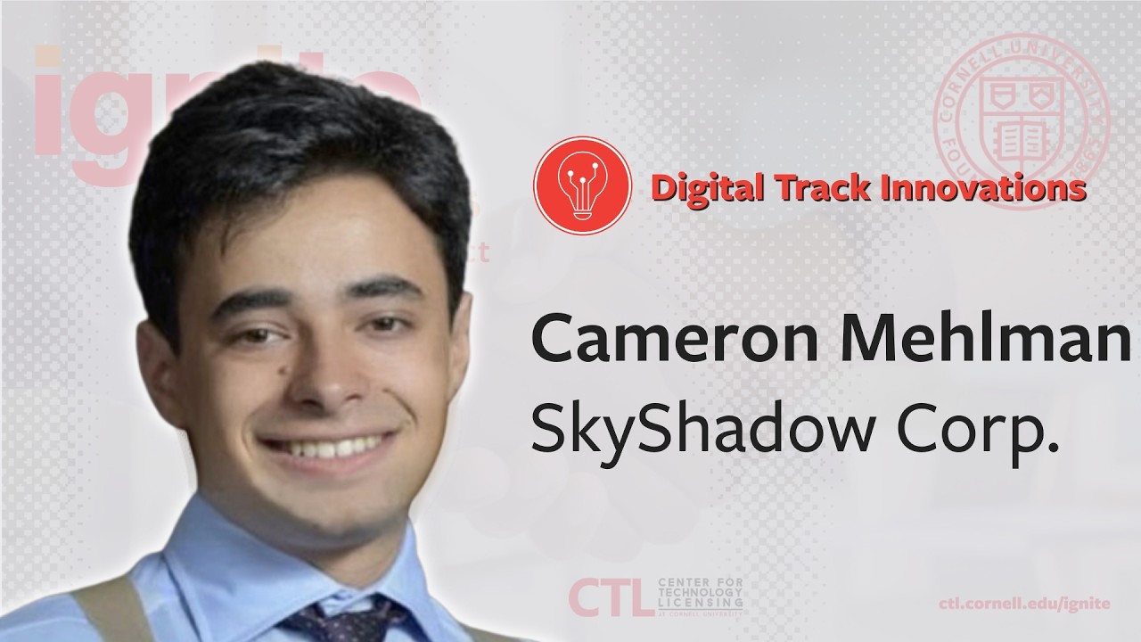 Ignite Connect 2026 | Cameron Mehlman - SkyShadow: Enabling the Future of Autonomous Drones