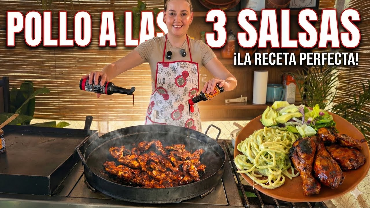 Pollo a las Tres Salsas | Secretos caseros