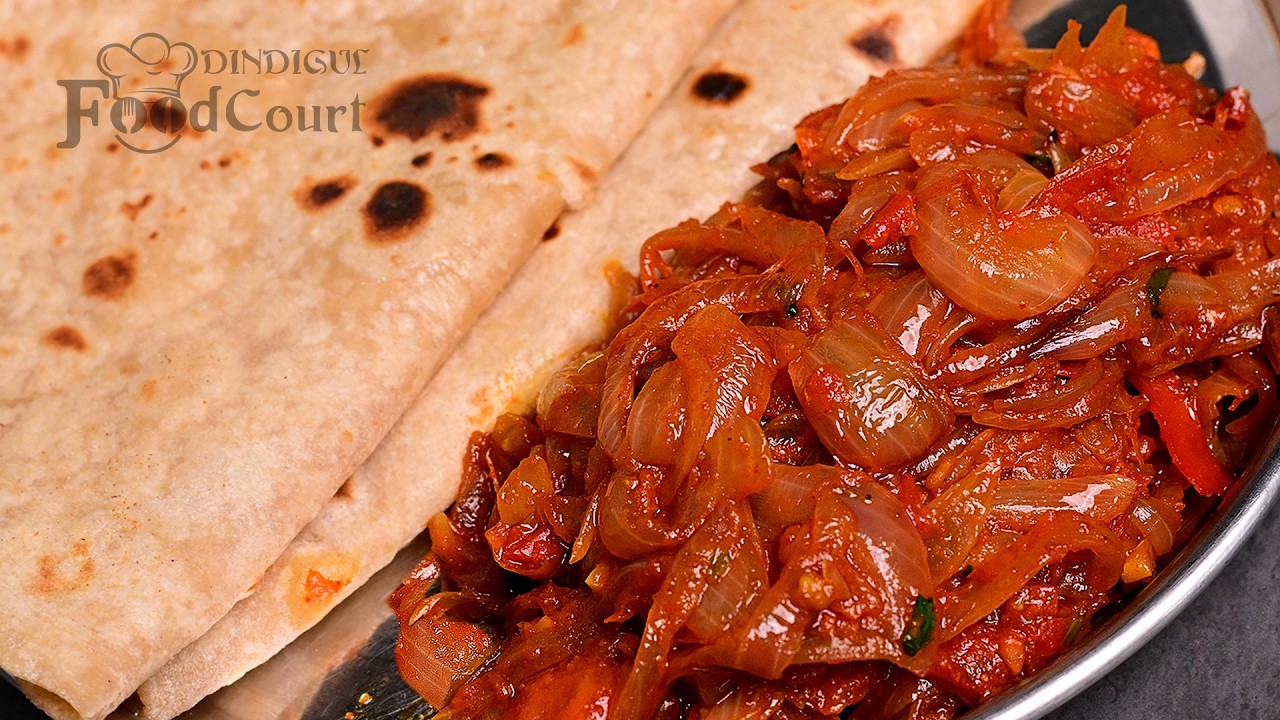 Simple & Tasty Side Dish for Chapati/ Onion Thokku/ Onion Masala