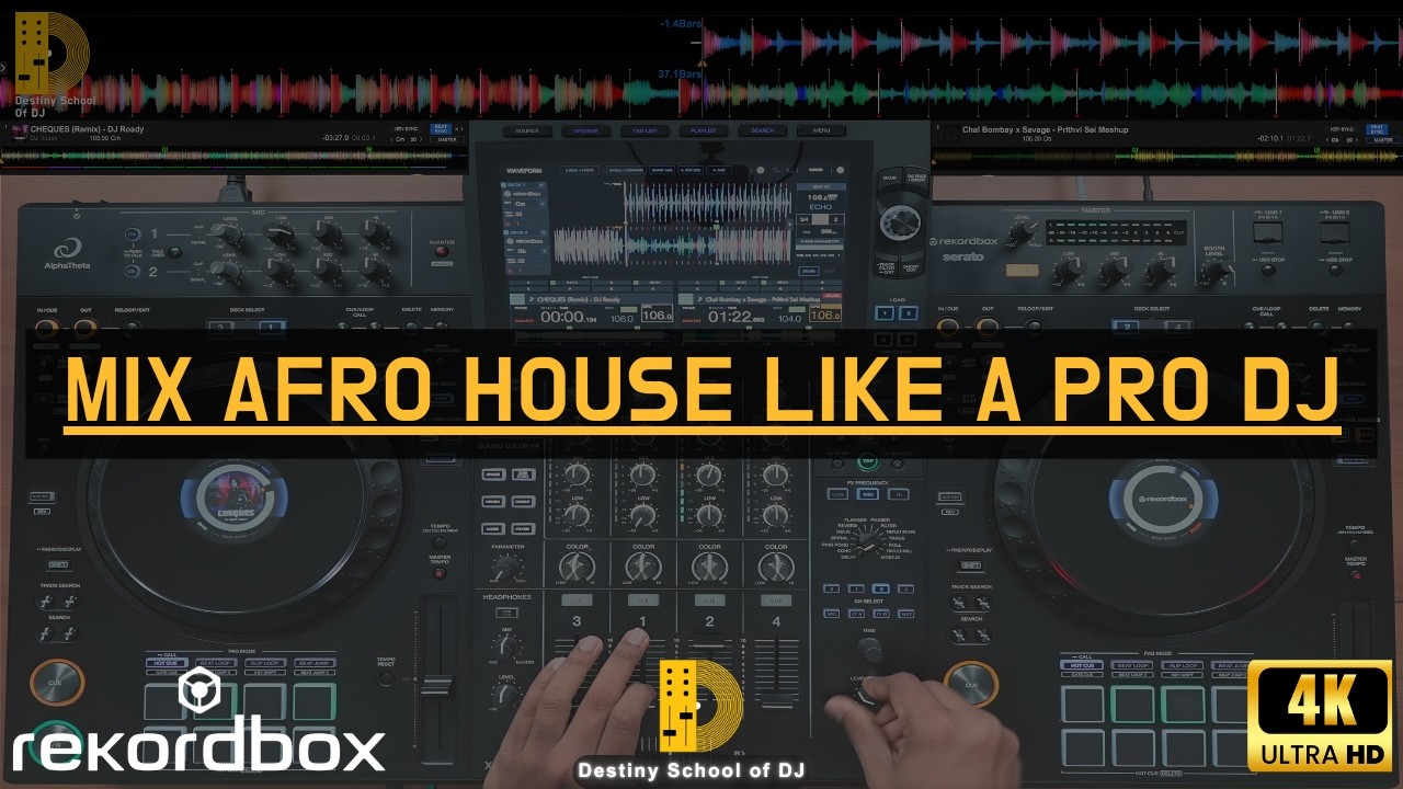 Afro House DJ Tutorial for Beginners | Learn Perfect Transitions | DJ Tutorial 2026
