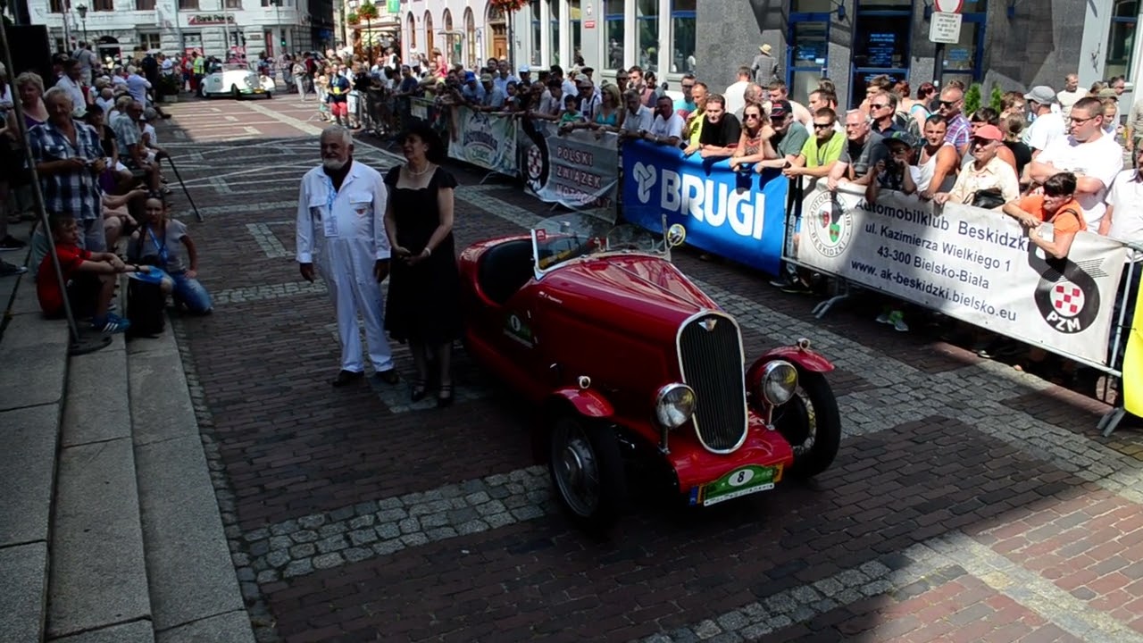 Fiat Balila na konkursie elegancji. Fajny, co?