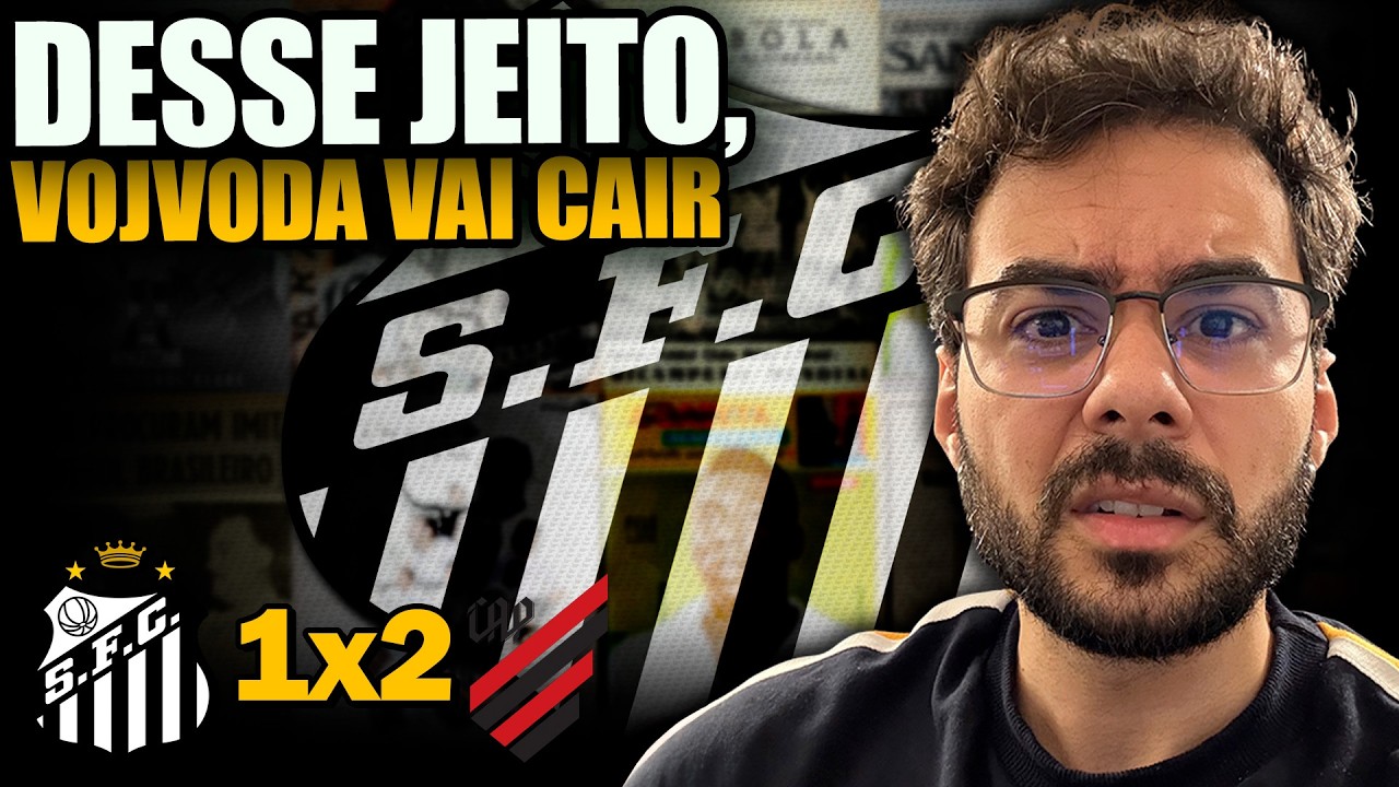 🔴 LIVE PÓS-SANTOS 1 x 2 ATHLETICO-PR