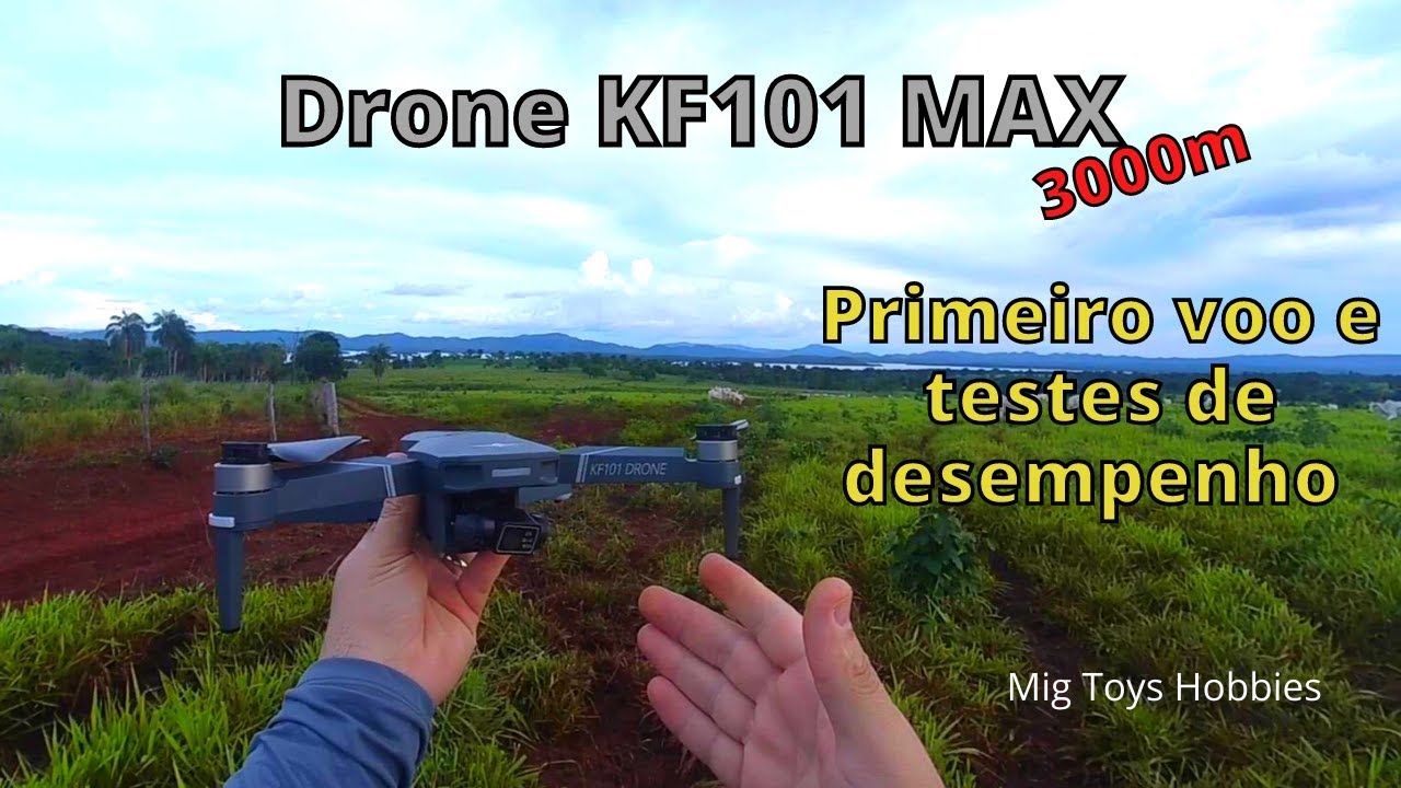 KF101 MAX Primeiro voo e testes de desempenho