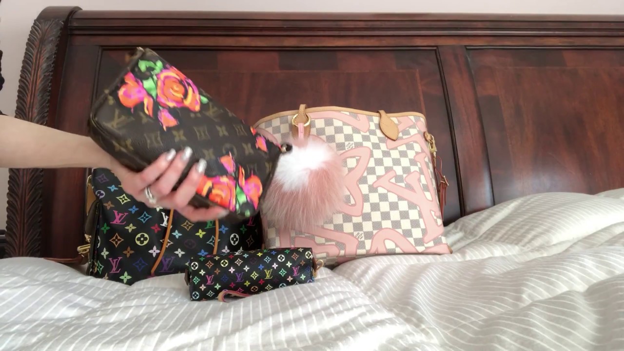 Using Pochettes, SLGs, Toiletry 26 to organize my Louis Vuitton  handbags & WIMB & Changing bags