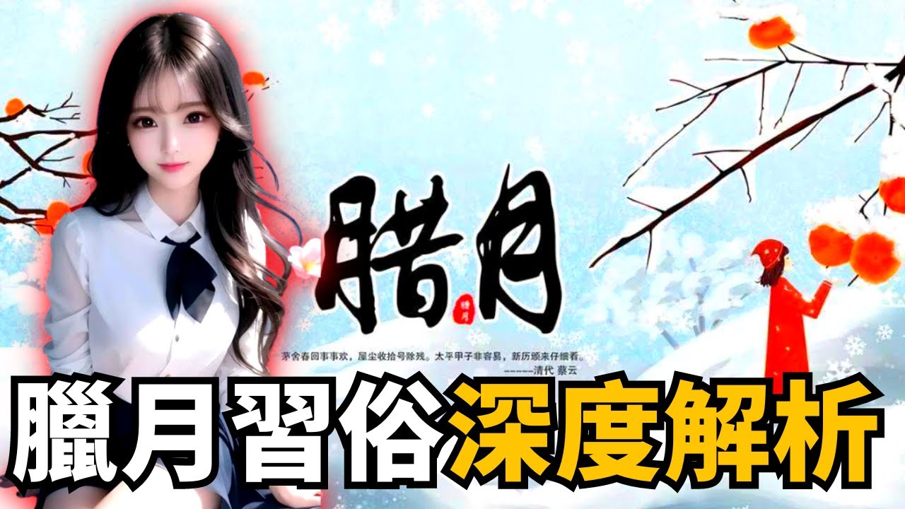 「臘月奇蹟降臨！」一窺臘月的神秘面紗！解密臘月的由來，追尋古老習俗的足跡！