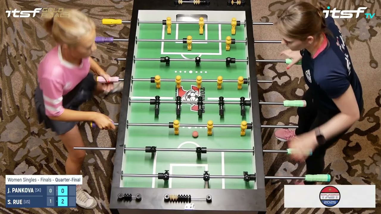 J. Pankova vs S. Rue - Women Singles - Quarter-Final - ITSF ITSF Gold Finals