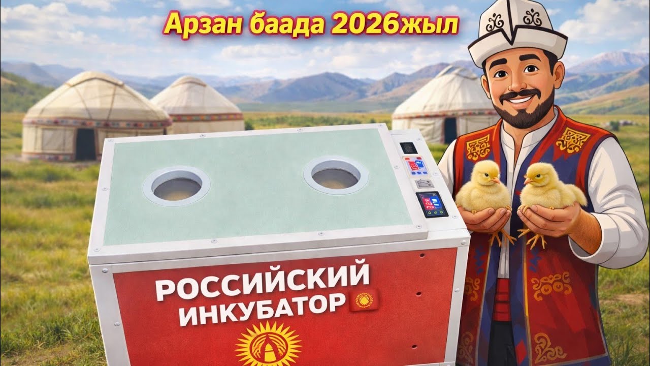 ☎️0995252595 Арзан баады Российский инкубатор. Сборка Кыргызстан