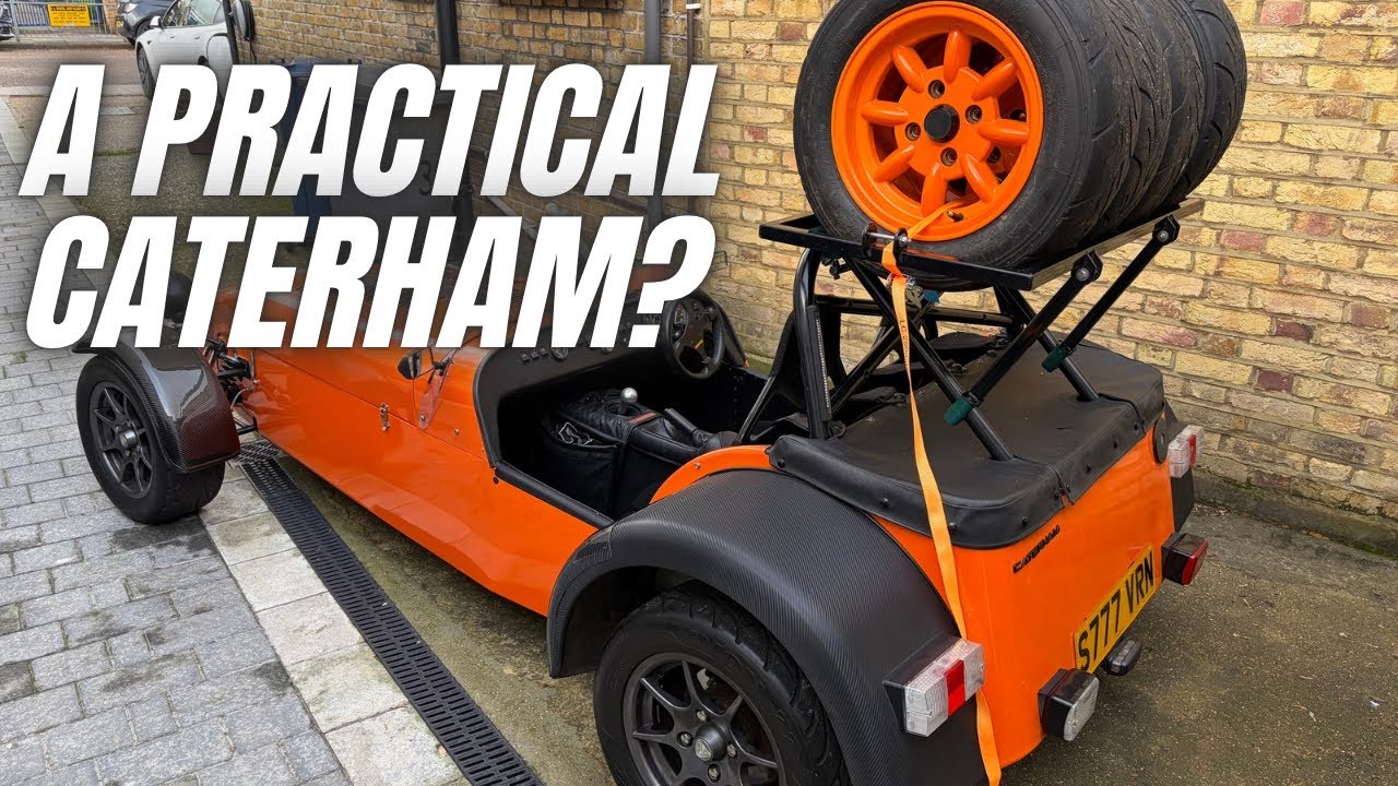 Caterhams Can’t Carry Spare Wheels… Until Now