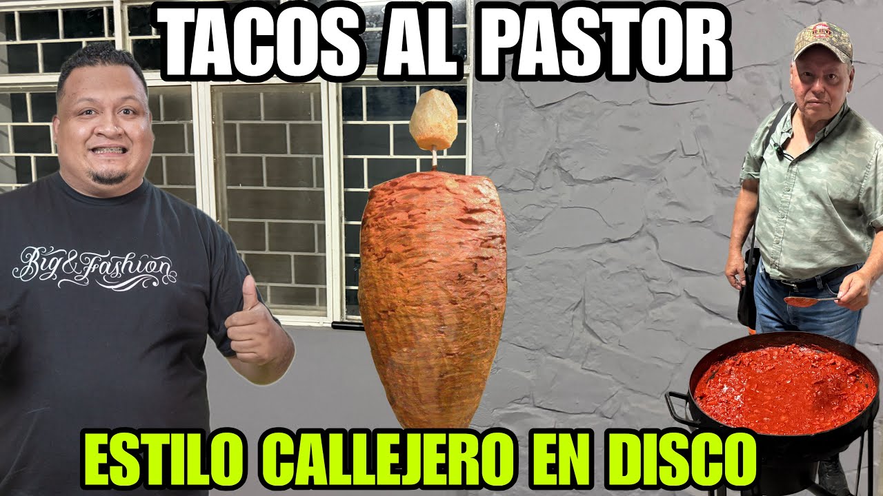 ¡EL PASTOR CALLEJERO en tu CASA! 🤯 Tacos en DISCO que saben a PUESTO de ESQUINA (Receta SECRETA)